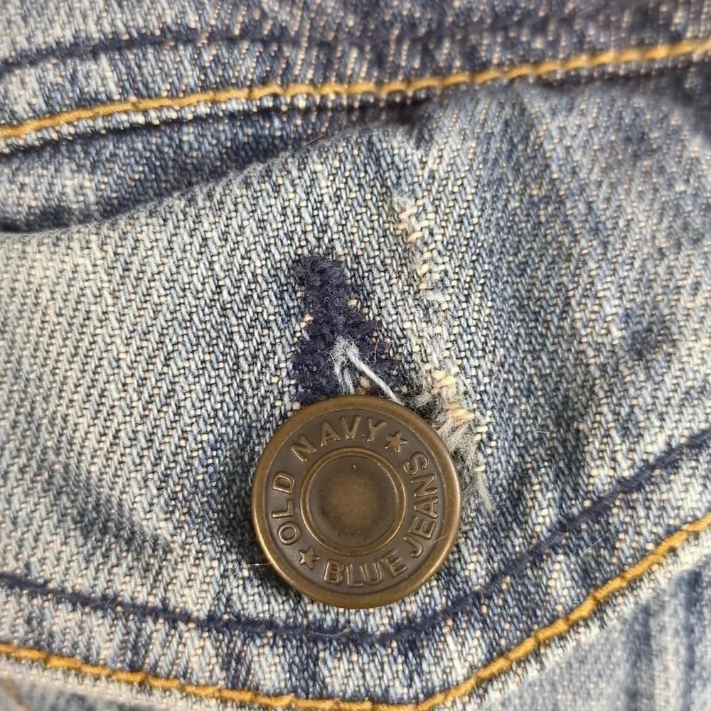 For Kitty Rescue!  Old Navy Youth Distressed Denim Jacket - Picture 10 of 16